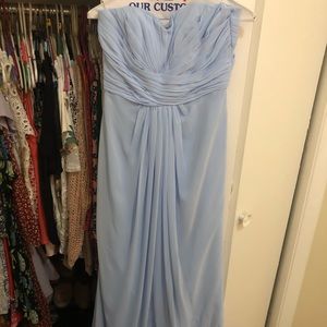 David’s bridal bridesmaids dress